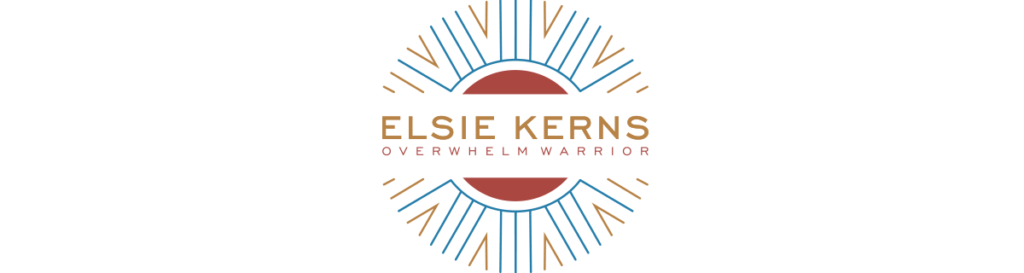 logo Elsie Kerns Overwhelm Warrior