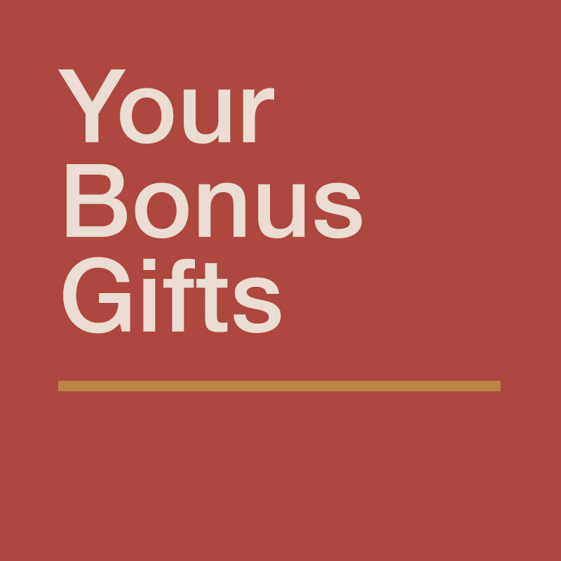 Your Bonus Gifts sales page graphic